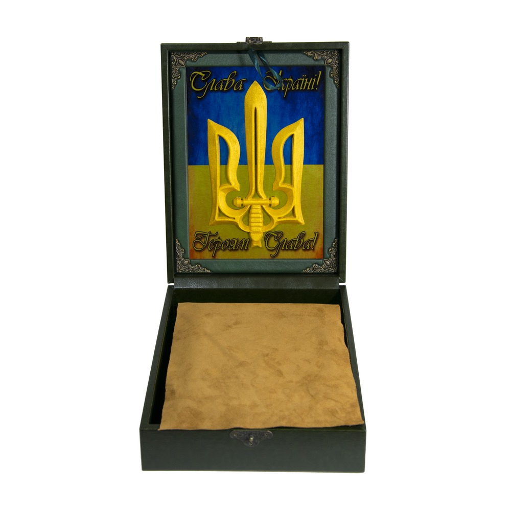 «Історія українського війська» у подарунковому кейсі з плакеткою